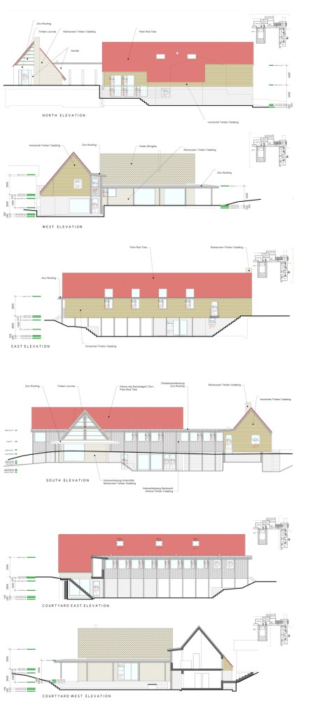 HRA architectural elevations