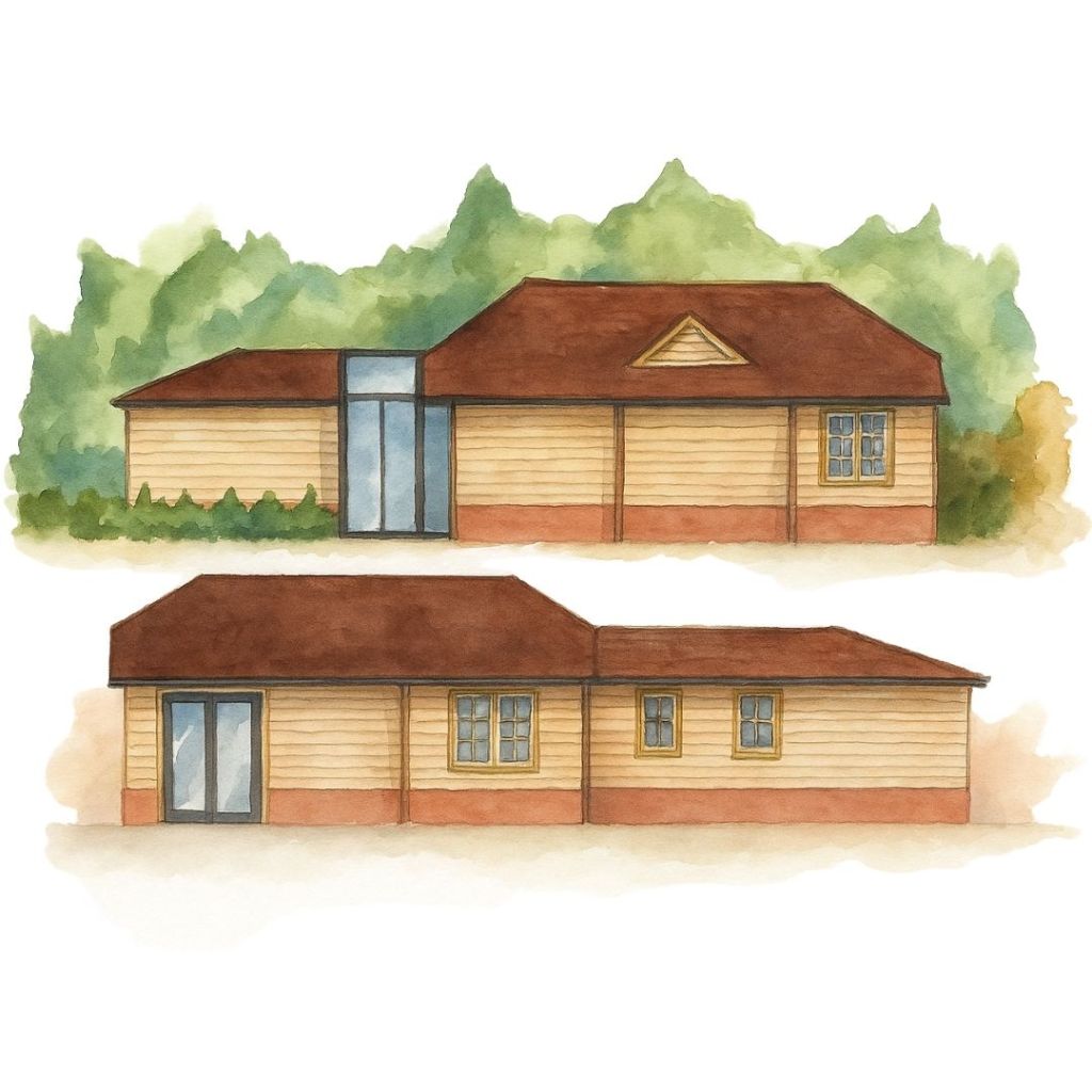 Watercolour of Tapleys masterplan