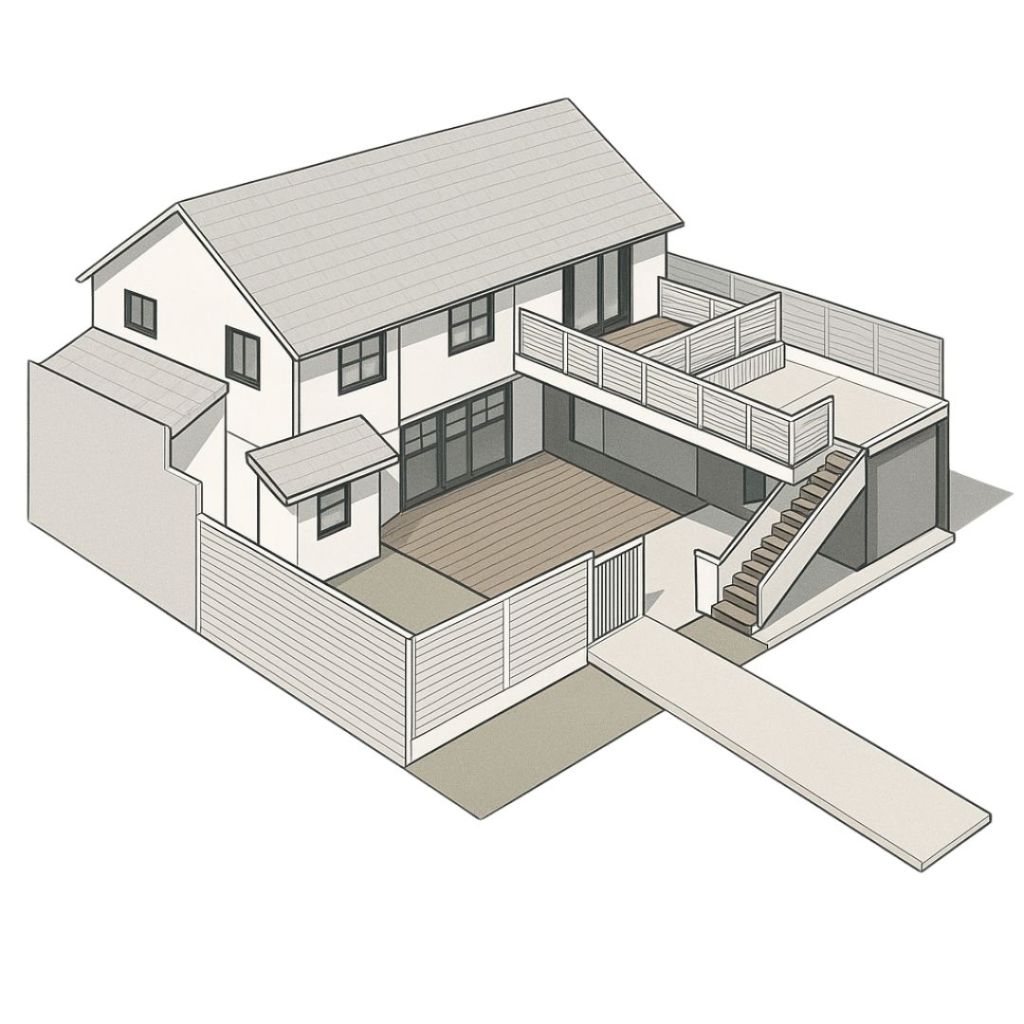 Model of Masters House redevelopment