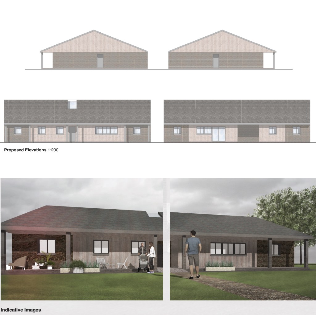 Example of HRA Architects development project drawings