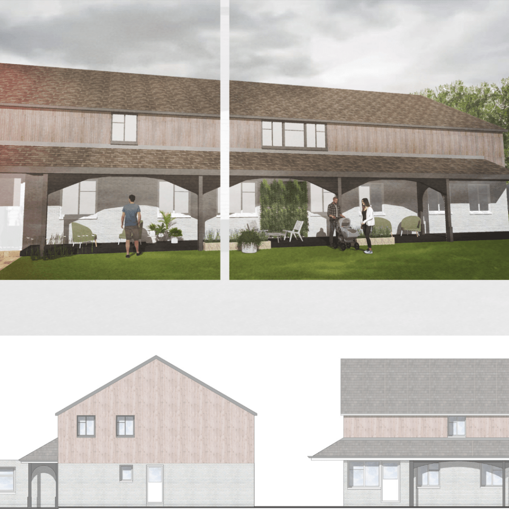 Example of HRA Architects development project drawings